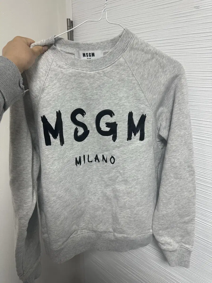 MSGM 기모 맨투맨 M